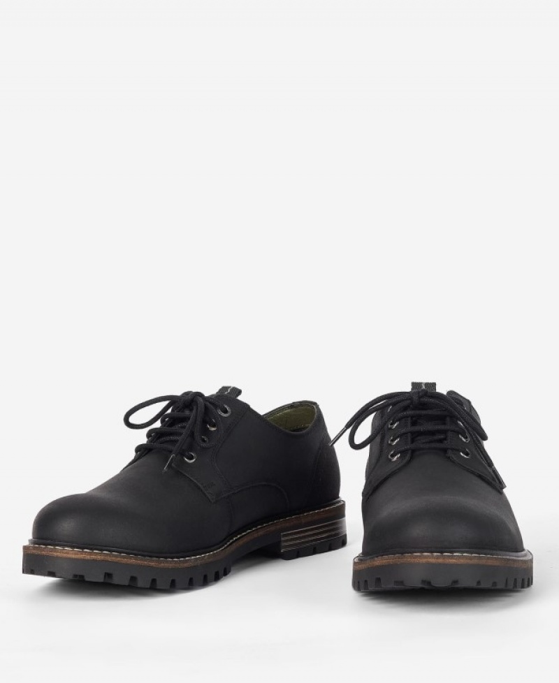 Zapatos Derby Barbour Sandstone Hombre Negros Mexico | R8G25064